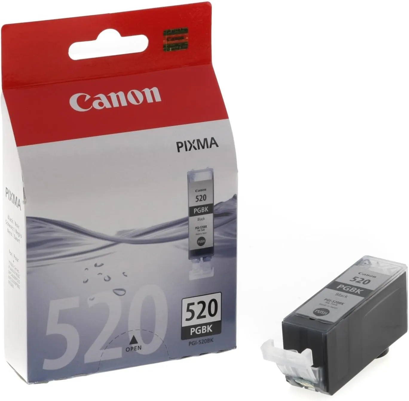 Canon PGI-520 BK Cartucho de Tinta Original Negra para Impresora de Inyeccion de Tinta Pixma iP3600-iP4600-iP4700-MP540-MP550-MP560-MP620-MP630-MP640-MP980-MP990-MX860-MX870 — Cartuchos tinta originales | Ingescom