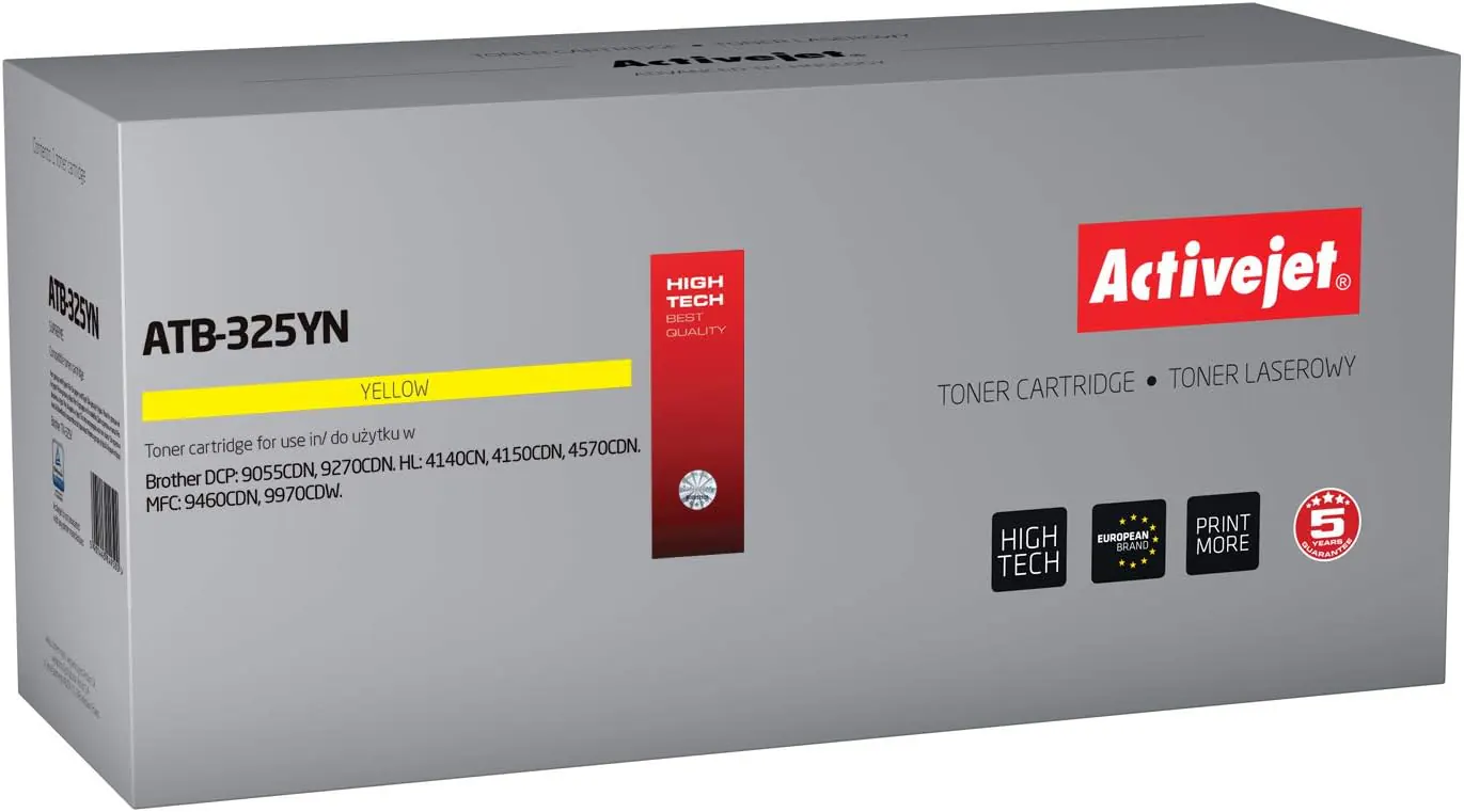 Active Jet ATB-325YN TN-325Y Laser Cartridge — Tóners compatibles