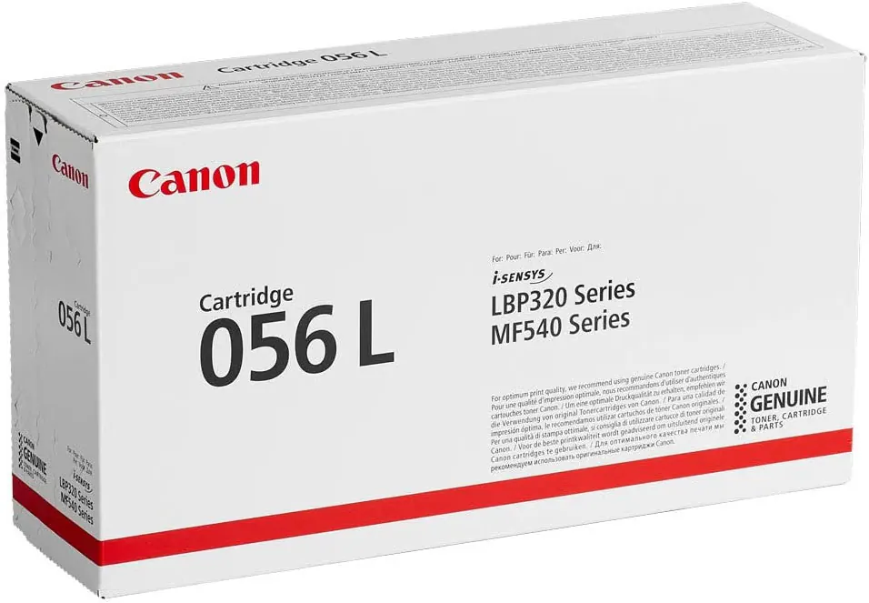 Canon 056 L Cartucho De Tóner 1 Pieza(s) Original Negro — Tóners originales